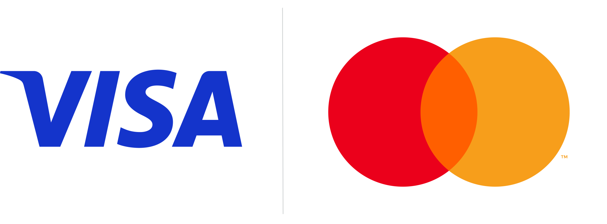 aceptamos visa y mastercard