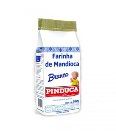 Harina de Yuca Blanca Pinduca 500g Cad: 7/2026
